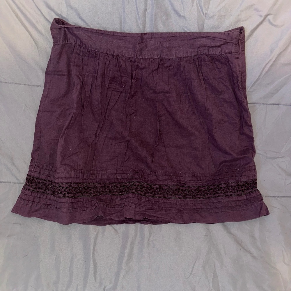 Loft Embroidered Skirt